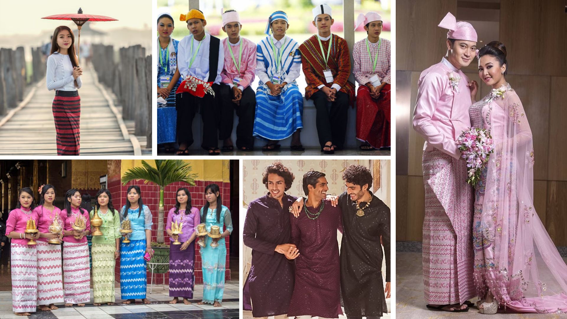 India Myanmar Business and Cultural Council - Culture of myanmar in myanmar Clothing